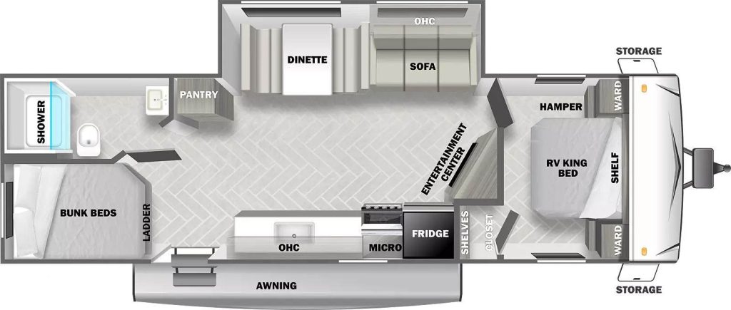 31' Trailer Layout