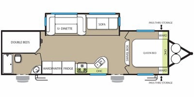 2013_ForestRiver_EVO_floorplan